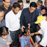 খুলনায় টাইফয়েড কনজুগেট ভ্যাকসিন ক্যাম্পেইন উদ্বোধন